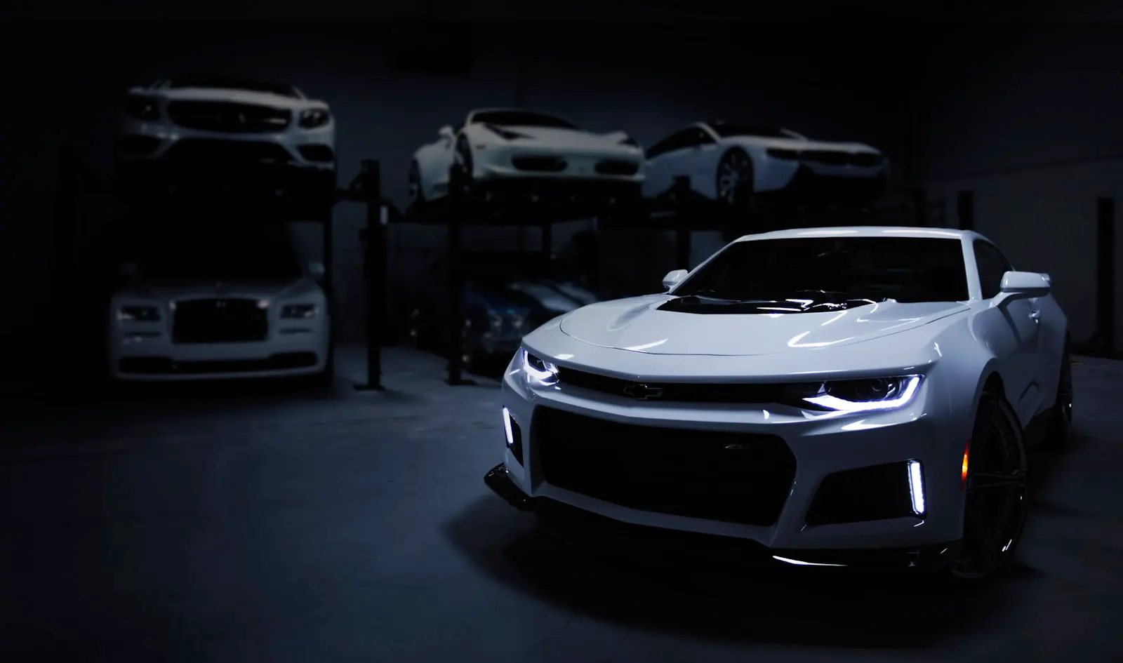 A line of cars and vans available on short-term flexi lease from KR Automotive Group
